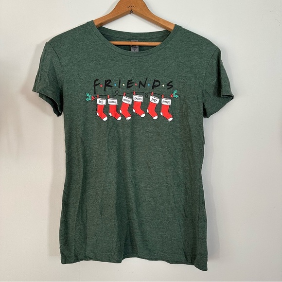 Tops - Friends TV Show Christmas Tee